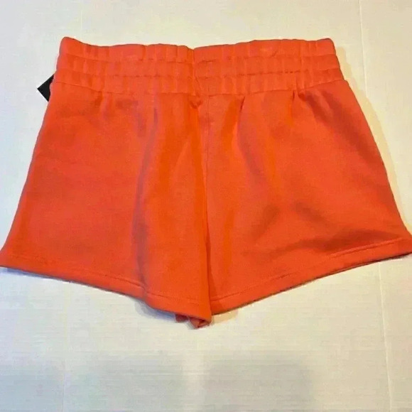 Under Armour Women's Icon Fleece Boxer Short LARGE Coral Loose Fit Athleisure - Picture 8 of 10